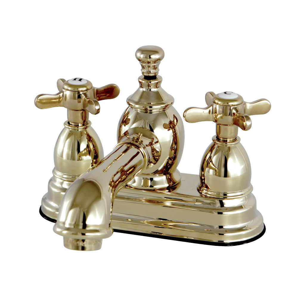 Kingston Brass KS7002BEX 4 in. Centerset Bathroom Faucet, Polished Brass - BNGBath