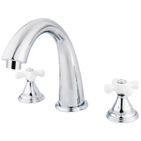 Thumbnail for Kingston Brass KS5361PX Royale Roman Tub Faucet, Polished Chrome - BNGBath