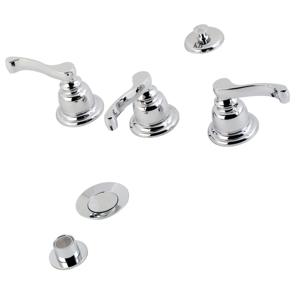 Kingston Brass KB321FL Bidet Faucet, Polished Chrome - BNGBath