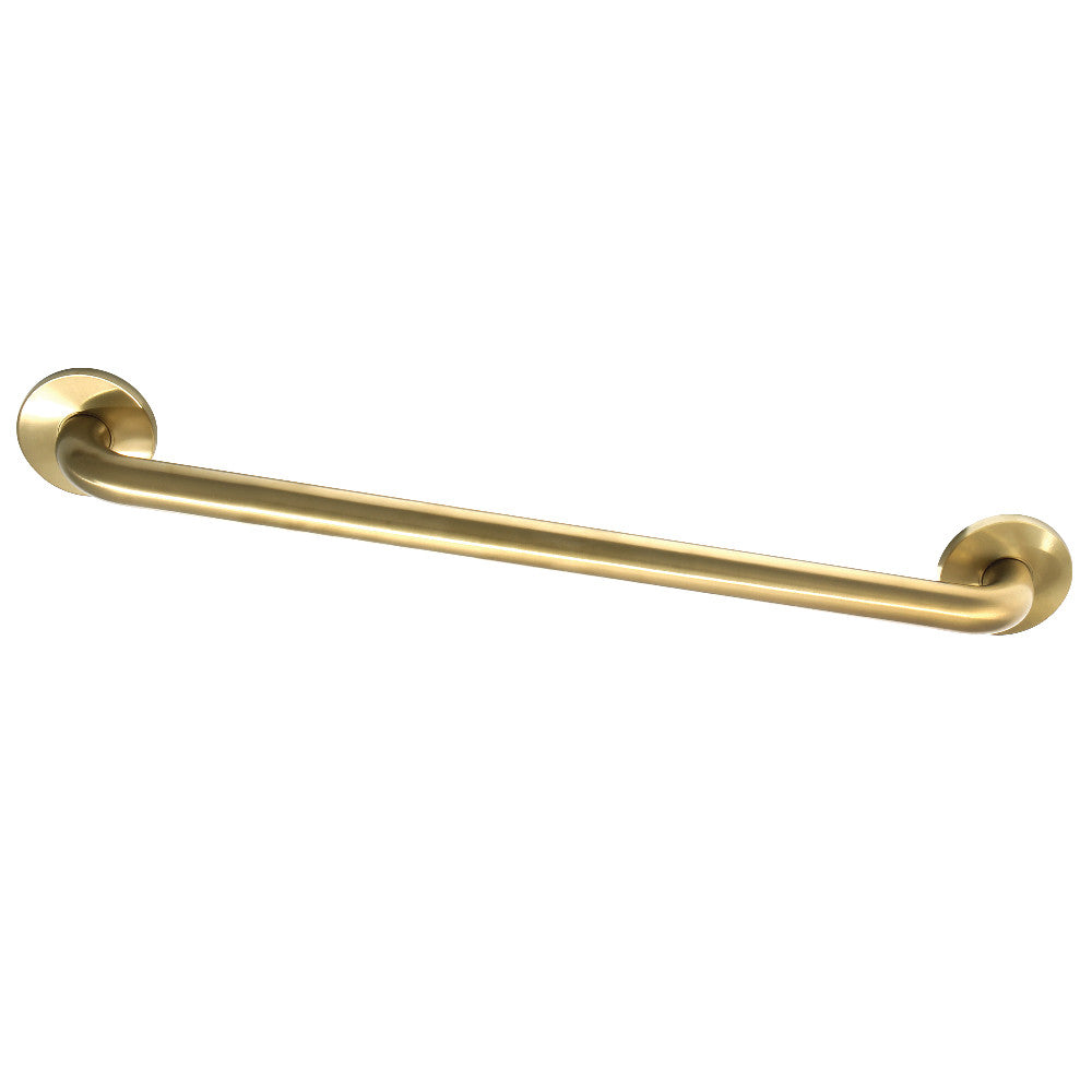 Kingston Brass DR514247 Meridian 24" Grab Bar, 1-1/4" Diameter, Brushed Brass - BNGBath