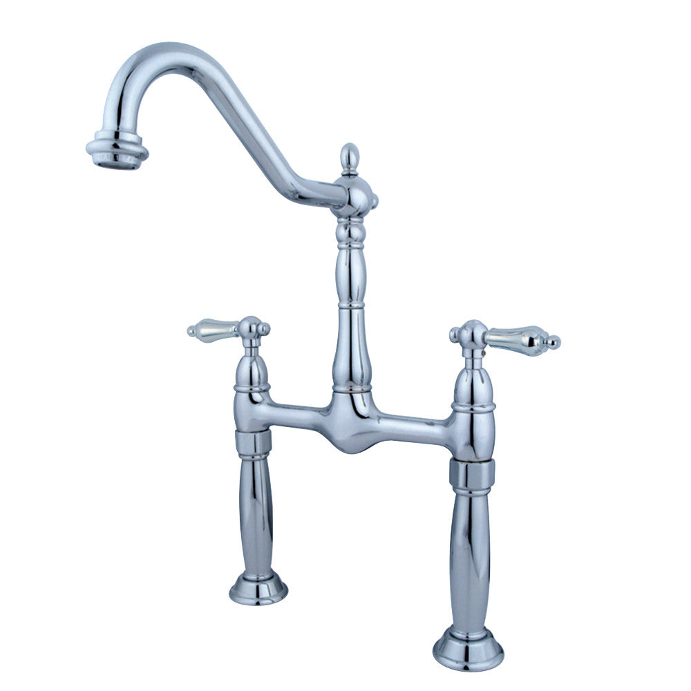 Kingston Brass KS1071AL Vessel Sink Faucet, Polished Chrome - BNGBath