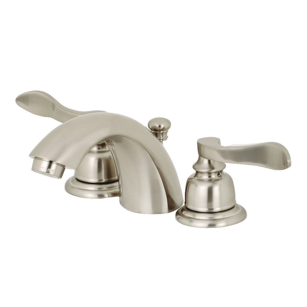 Kingston Brass KB958NFL Mini-Widespread Bathroom Faucet, Brushed Nickel - BNGBath