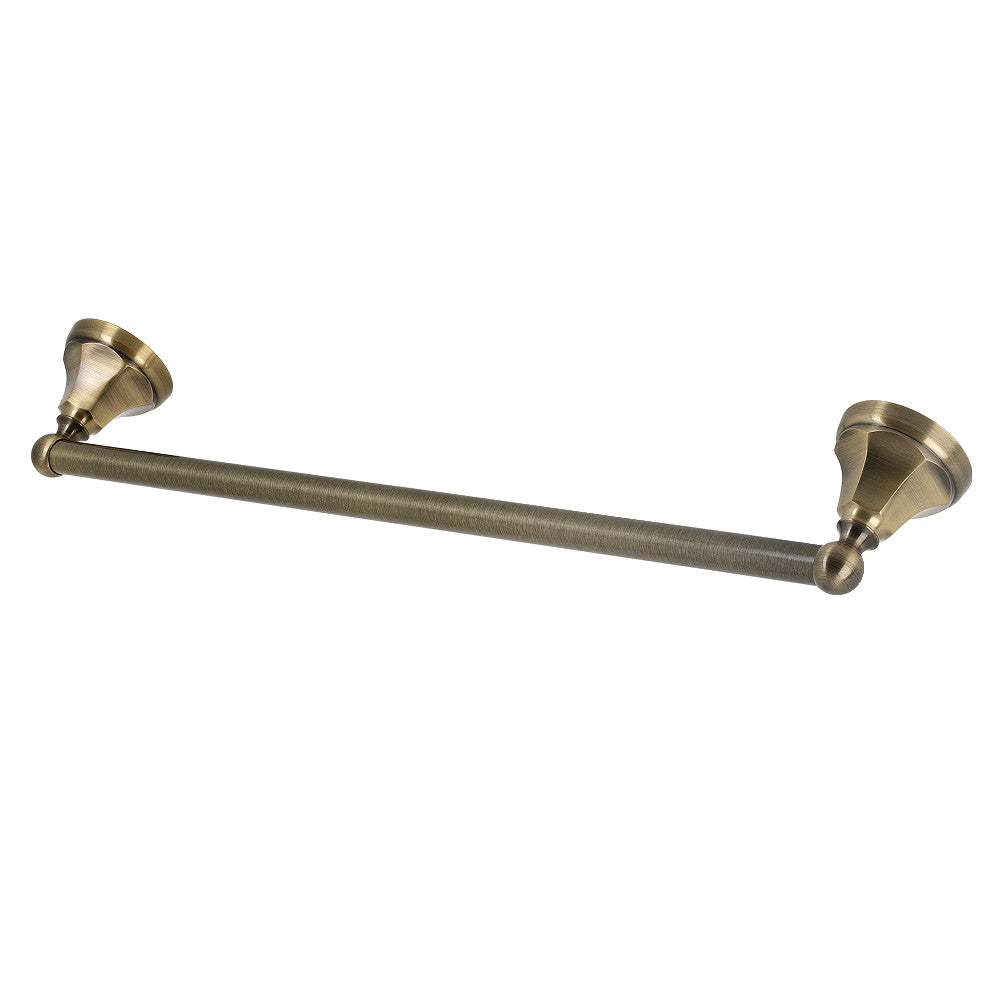 Kingston Brass BA4811AB Metropolitan 24" Towel Bar, Antique Brass - BNGBath