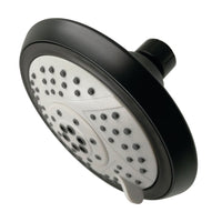 Thumbnail for Kingston Brass KX1540 Vilbosch 5-Inch 5-Function Shower Head, Matte Black - BNGBath