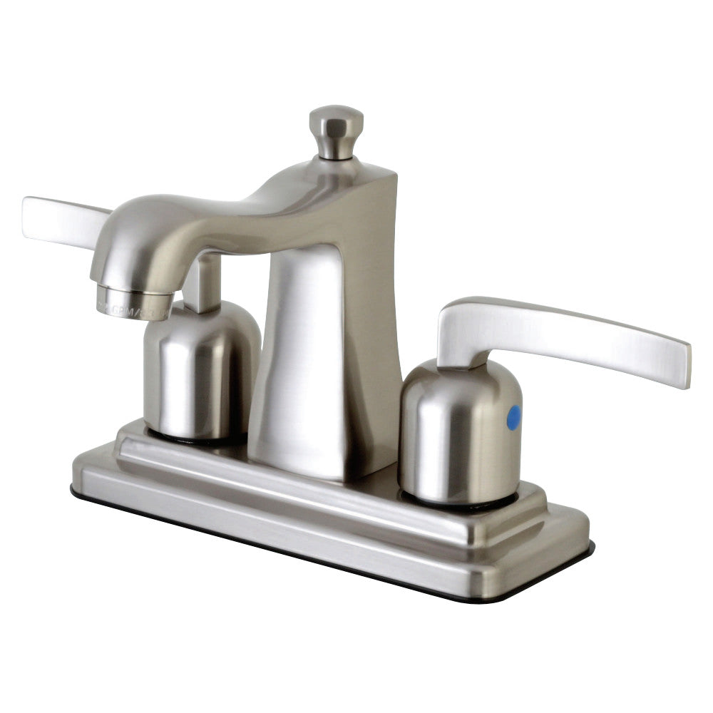 Kingston Brass FB4648EFL 4 in. Centerset Bathroom Faucet, Brushed Nickel - BNGBath