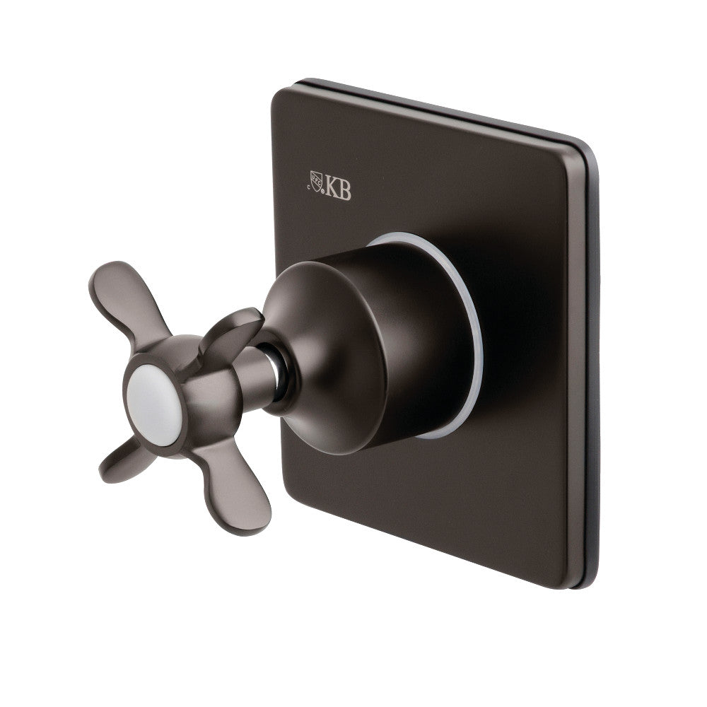 Kingston Brass KS3045BEX 3-Way Diverter Valve with Trim Kit, Oil Rubbed Bronze - BNGBath