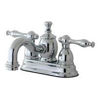 Thumbnail for Kingston Brass KS7101NL 4 in. Centerset Bathroom Faucet, Polished Chrome - BNGBath