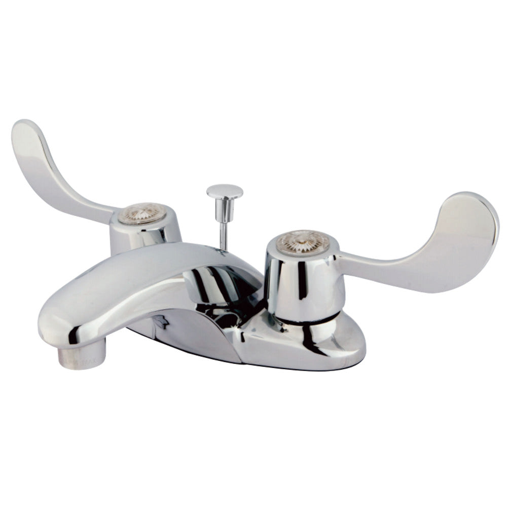 Kingston Brass KB621ADA 4 in. Centerset Bathroom Faucet, Polished Chrome - BNGBath