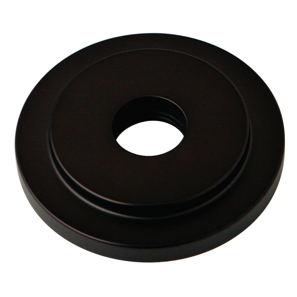 Kingston Brass FLEURO5 Manhattan Heavy Duty Round Solid Cast Brass Shower Flange, Oil Rubbed Bronze - BNGBath