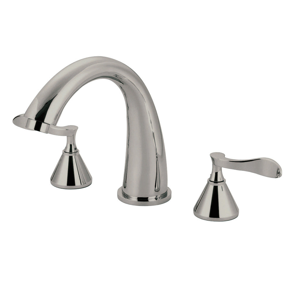 Kingston Brass KS2368CFL Century Roman Tub Faucet, Brushed Nickel - BNGBath