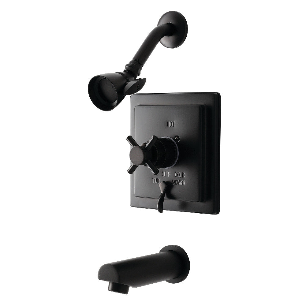 Kingston Brass KB86550DX Tub and Shower Faucet, Oil Rubbed Bronze - BNGBath