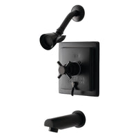 Thumbnail for Kingston Brass KB86550DX Tub and Shower Faucet, Oil Rubbed Bronze - BNGBath