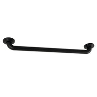 Thumbnail for Kingston Brass DR314240 Restoration 24-Inch X 1-1/4-Inch OD Grab Bar, Matte Black - BNGBath