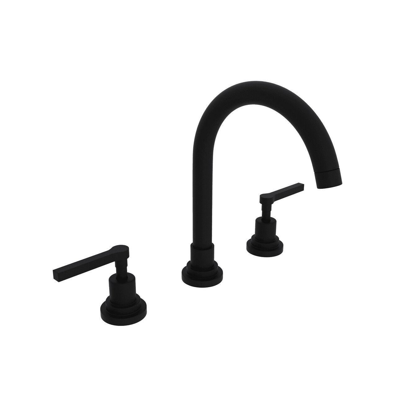 ROHL Lombardia C-Spout Widespread Bathroom Faucet - BNGBath