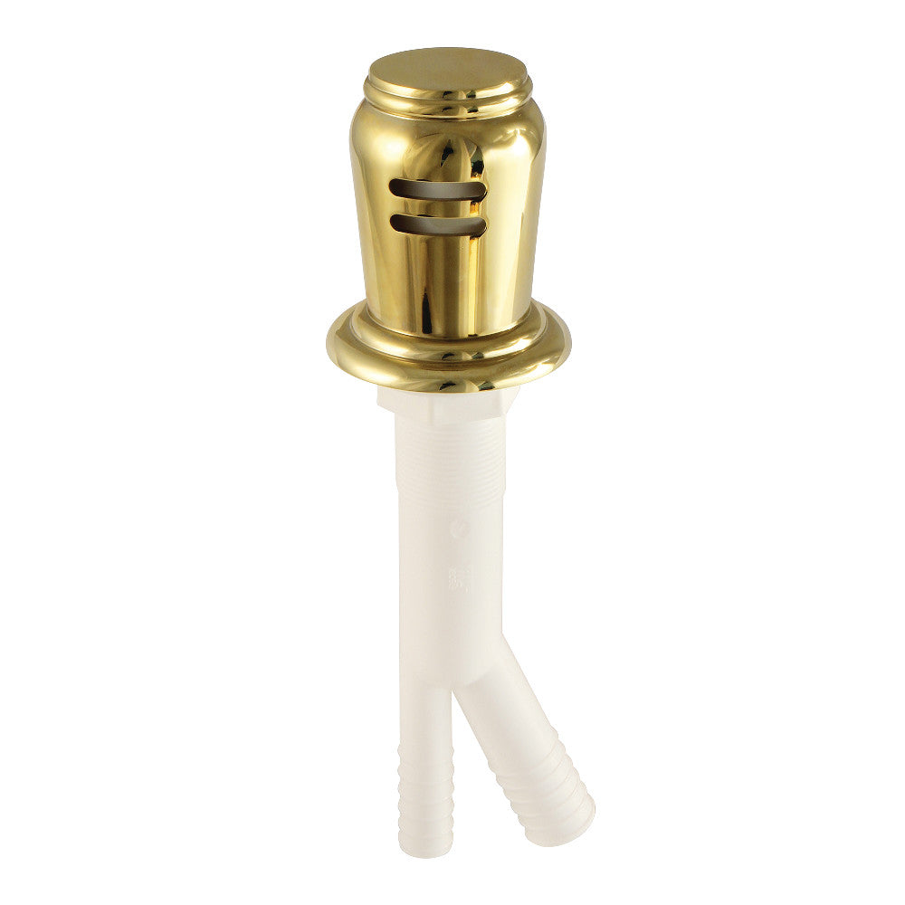 Kingston Brass KA831PB Trimscape Dishwasher Air Gap, Polished Brass - BNGBath