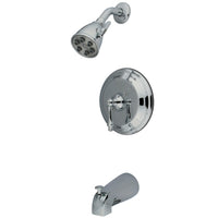 Thumbnail for Kingston Brass VB3631AL Restoration Tub & Shower Faucet, Polished Chrome - BNGBath