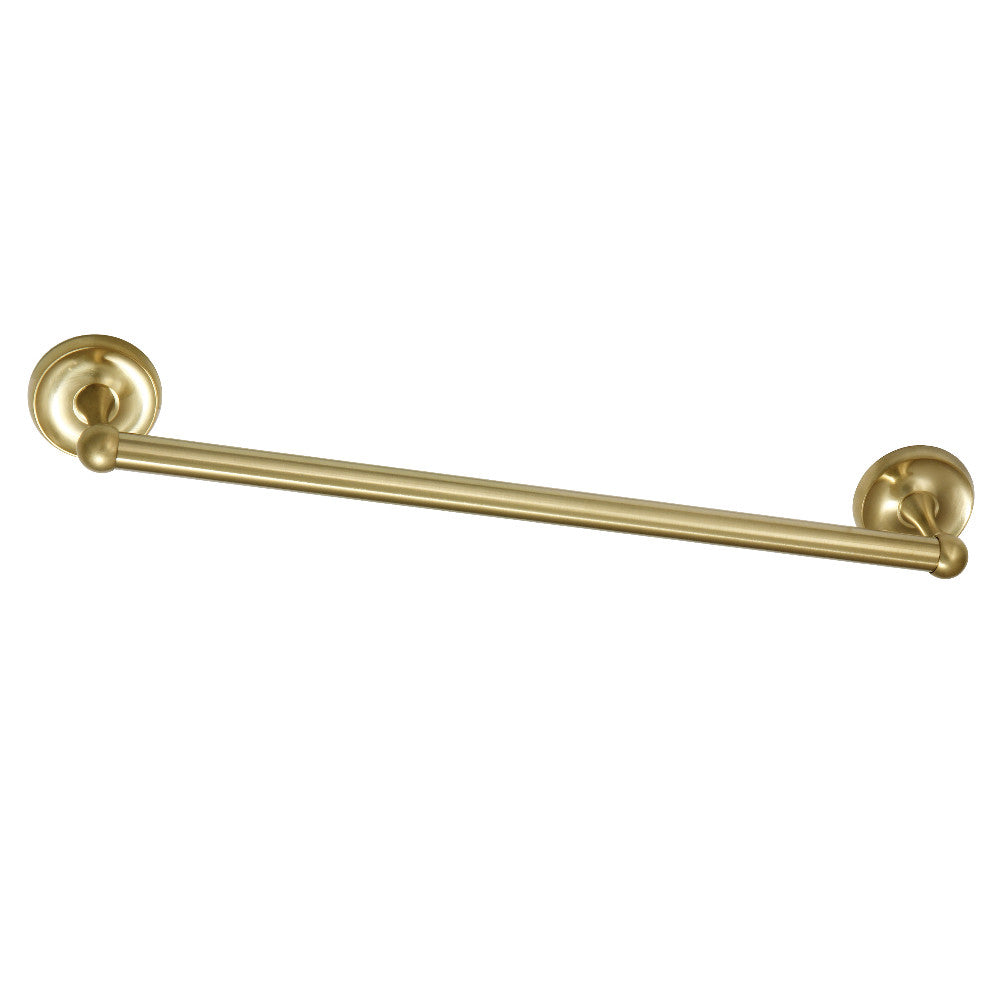 Kingston Brass BA312BB Classic 18-Inch Towel Bar, Brushed Brass - BNGBath