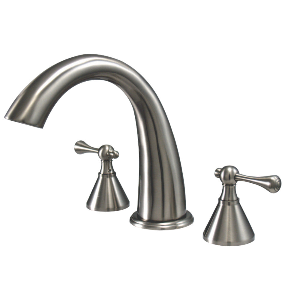 Kingston Brass KS2368BL English Country Roman Tub Faucet, Brushed Nickel - BNGBath