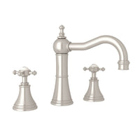 Thumbnail for Perrin & Rowe Georgian Era Column Spout Widespread Faucet - BNGBath