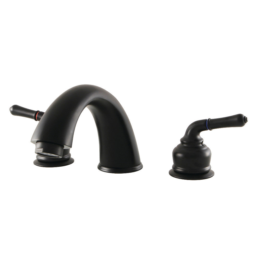 Kingston Brass KB360 Magellan Roman Tub Faucet, Matte Black - BNGBath