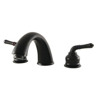 Thumbnail for Kingston Brass KB360 Magellan Roman Tub Faucet, Matte Black - BNGBath