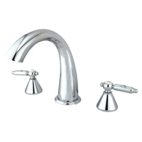 Thumbnail for Kingston Brass KS2361GL Roman Tub Faucet, Polished Chrome - BNGBath