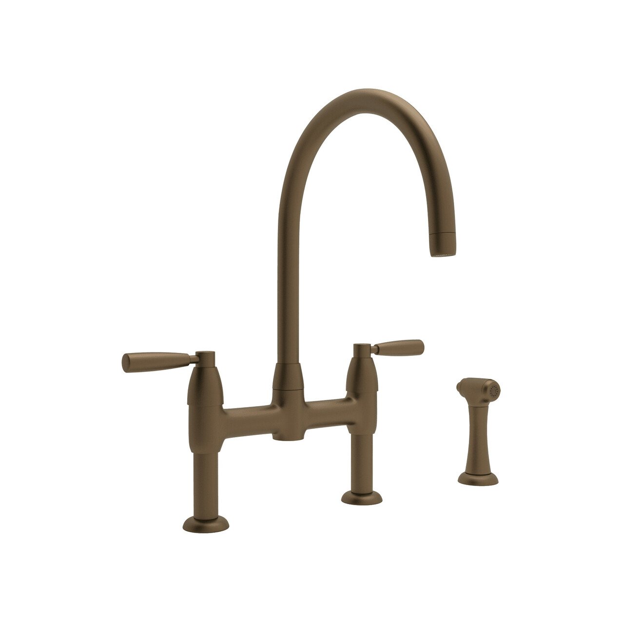 Perrin & Rowe Holborn Bridge Kitchen Faucet with Sidespray - BNGBath