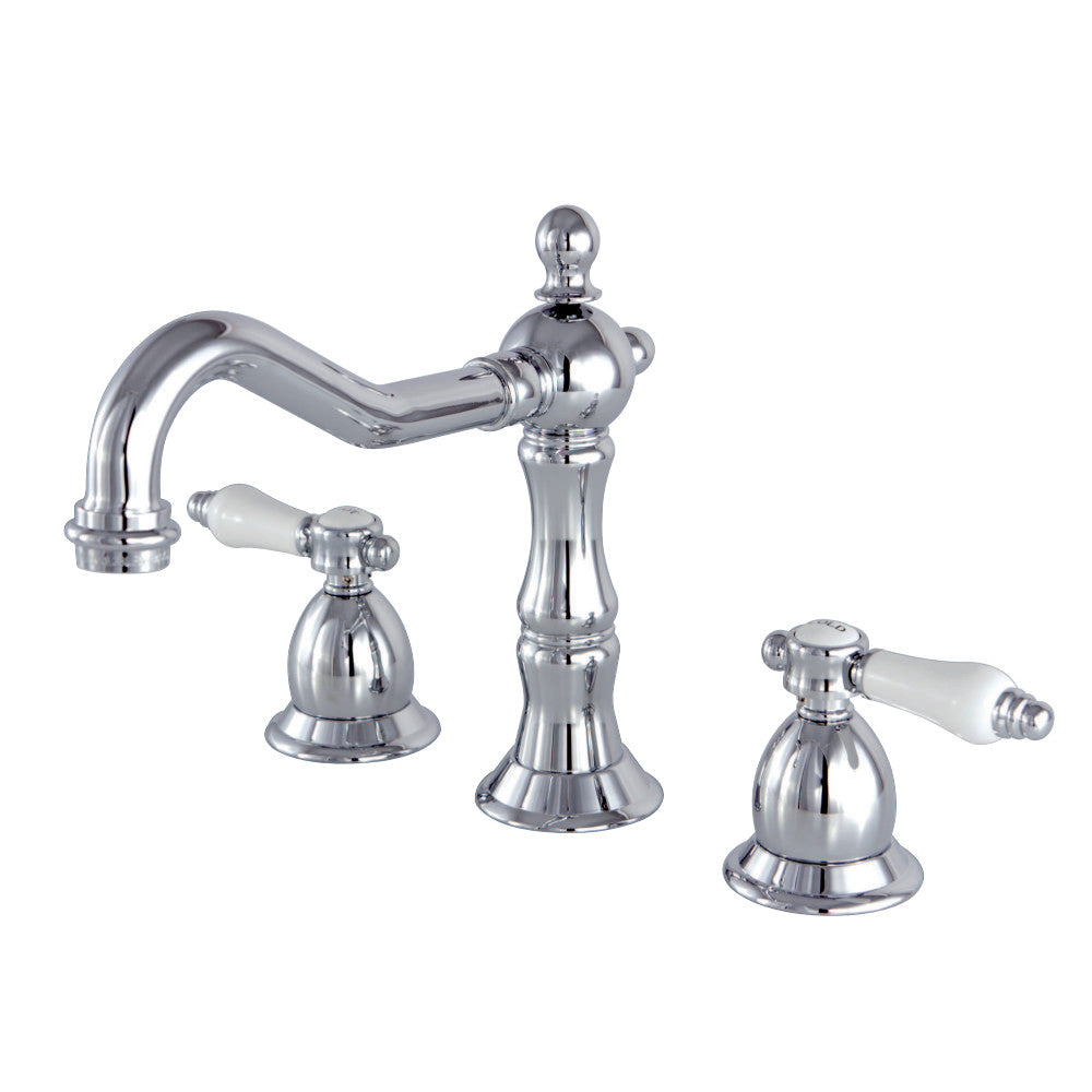 Kingston Brass KS1971BPL 8 in. Widespread Bathroom Faucet, Polished Chrome - BNGBath