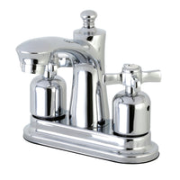 Thumbnail for Kingston Brass FB7621ZX 4 in. Centerset Bathroom Faucet, Polished Chrome - BNGBath