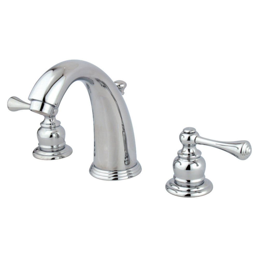 Kingston Brass KB981BL 8 to 16 in. Widespread Bathroom Faucet, Polished Chrome - BNGBath