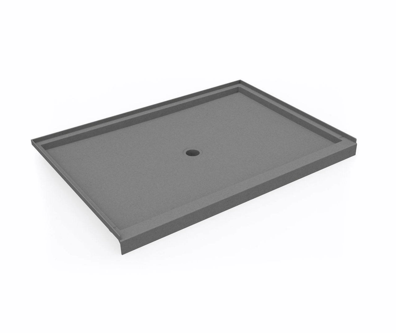 SS-3660 36 x 60 Swanstone Alcove Shower Pan with Center Drain - BNGBath