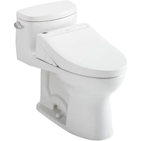 Thumbnail for TOTO WASHLET+  Supreme II One-Piece Elongated 1.28 GPF Toilet and WASHLET C5 Bidet Seat - MW6343084CEFG#01 - BNGBath