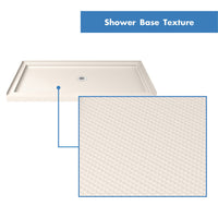 Thumbnail for DreamLine Charisma 30 in. D x 60 in. W x 78 3/4 in. H Frameless Bypass Sliding Shower Door and SlimLine Shower Base Kit - BNGBath