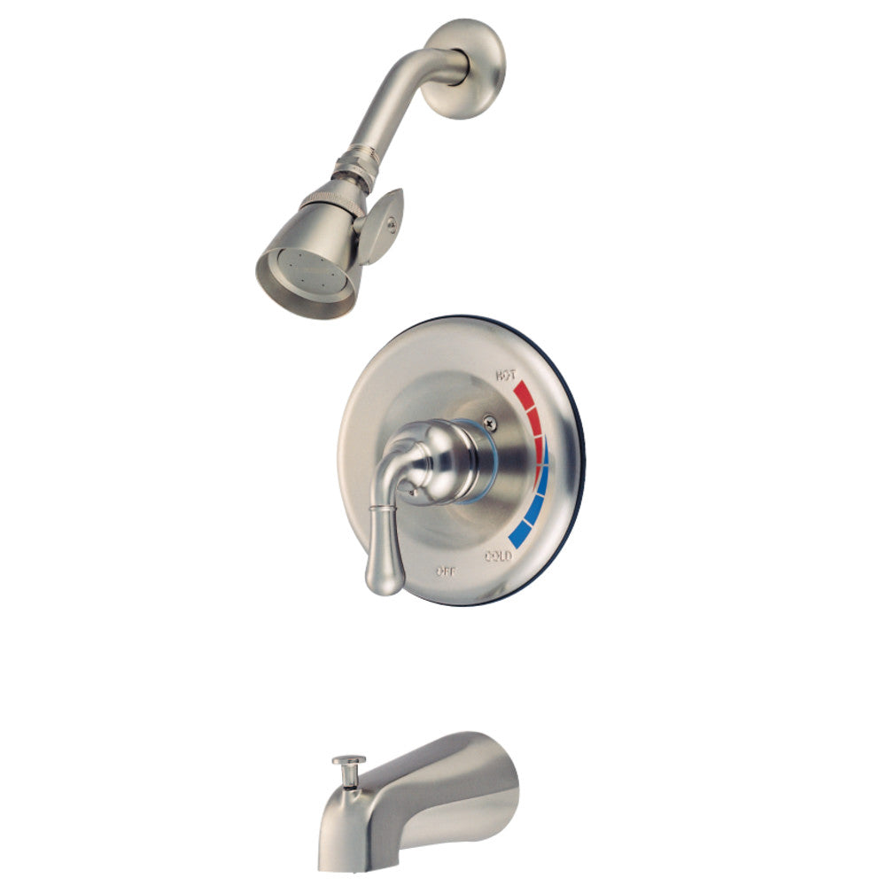 Kingston Brass GKB638T Water Saving Magellan Tub and Shower Trim, Brushed Nickel - BNGBath