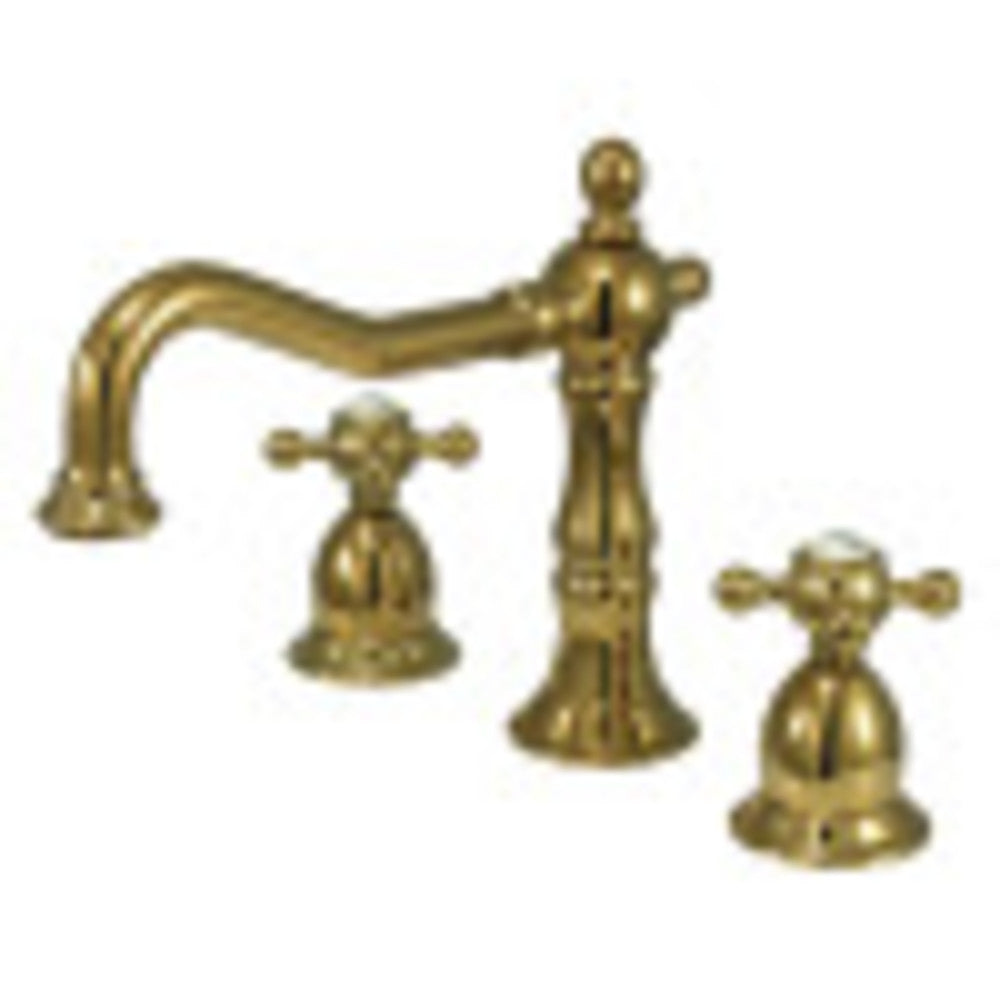 Kingston Brass KS1972BX 8 in. Widespread Bathroom Faucet, Polished Brass - BNGBath