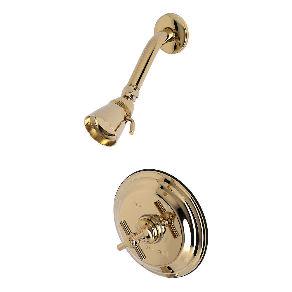 Kingston Brass KB2632EXSO Shower Only, Polished Brass - BNGBath