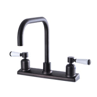 Thumbnail for Kingston Brass FB2145DPL Paris 8-Inch Centerset Kitchen Faucet, Oil Rubbed Bronze - BNGBath