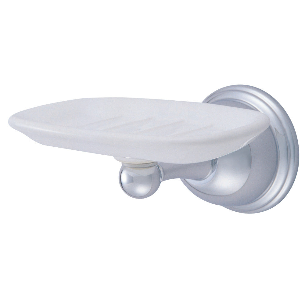 Kingston Brass BA3965C Restoration Wall-Mount Soap Dish, Polished Chrome - BNGBath