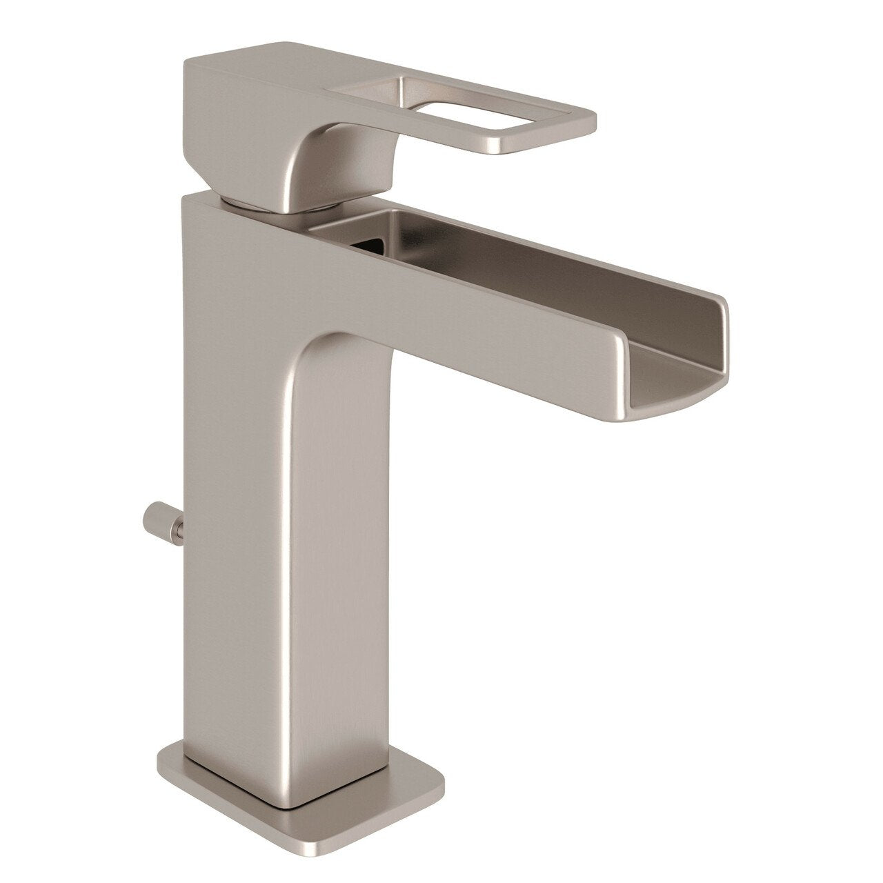 ROHL Quartile Cascade Waterfall Spout Single Hole Bathroom Faucet - BNGBath