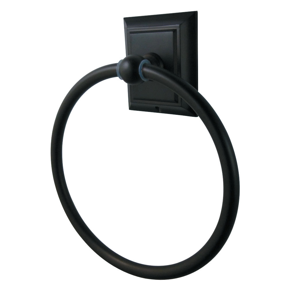 Kingston Brass BA6014ORB Millennium Towel Ring, Oil Rubbed Bronze - BNGBath