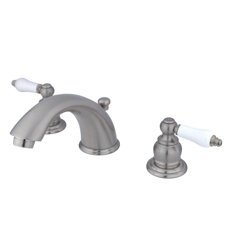 Kingston Brass KB968PL Magellan Widespread Bathroom Faucet, Brushed Nickel - BNGBath