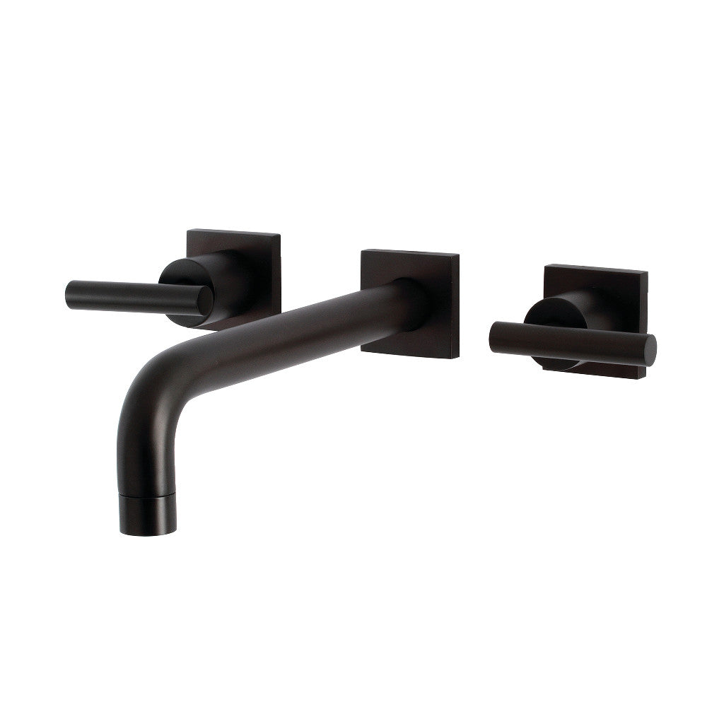 Kingston Brass KS6025CML Manhattan Wall Mount Tub Faucet, Oil Rubbed Bronze - BNGBath