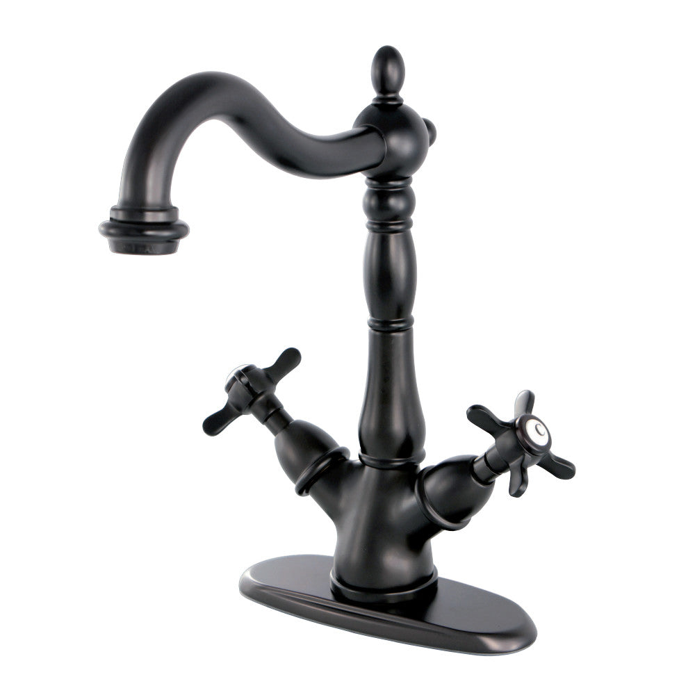 Kingston Brass KS1495BEX Vessel Sink Faucet, Oil Rubbed Bronze - BNGBath