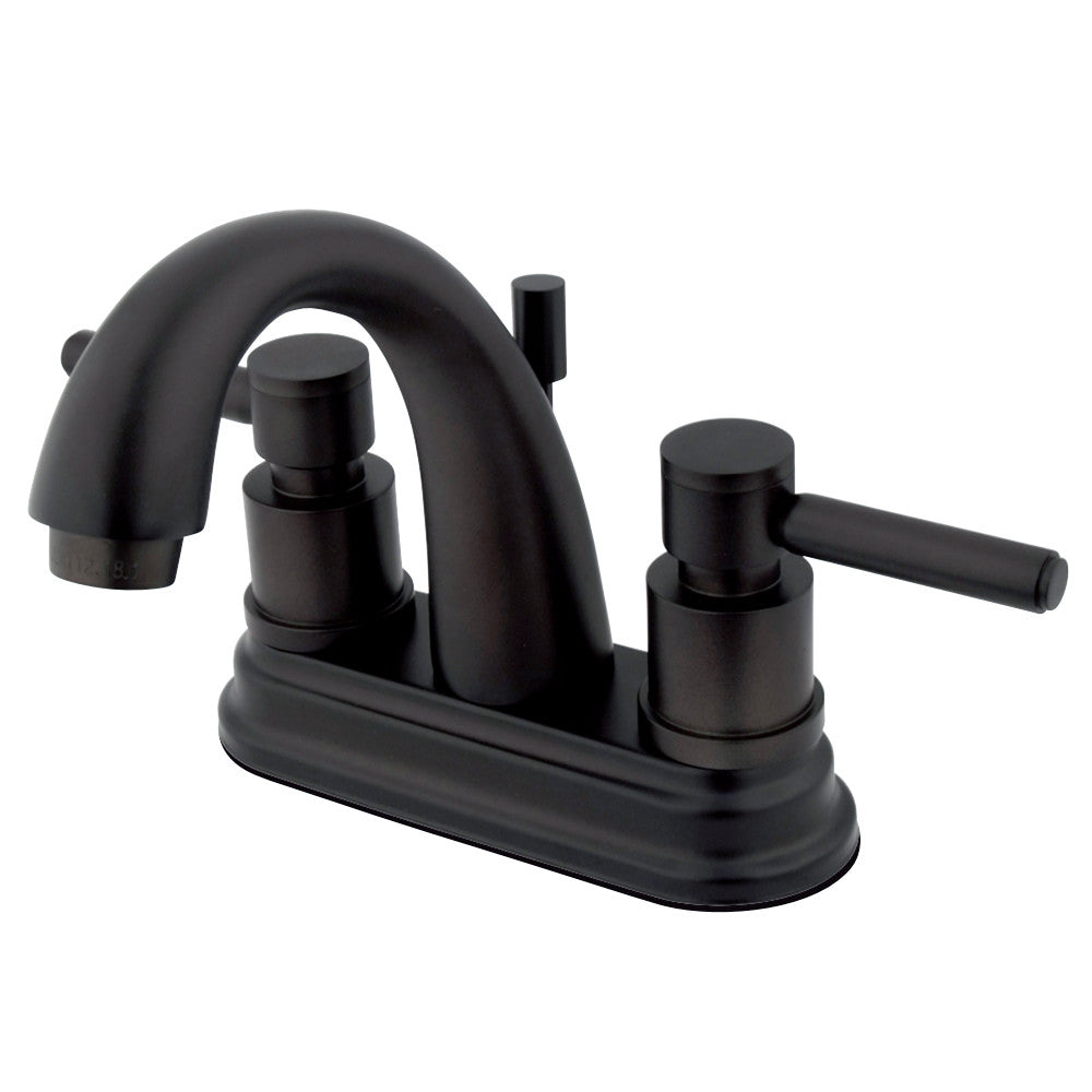 Kingston Brass KS8615DL 4 in. Centerset Bathroom Faucet, Oil Rubbed Bronze - BNGBath