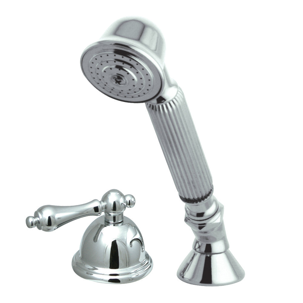 Kingston Brass KSK3351ALTR Transfer Valve Set for Roman Tub Filler, Polished Chrome - BNGBath