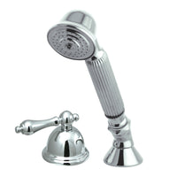 Thumbnail for Kingston Brass KSK3351ALTR Transfer Valve Set for Roman Tub Filler, Polished Chrome - BNGBath