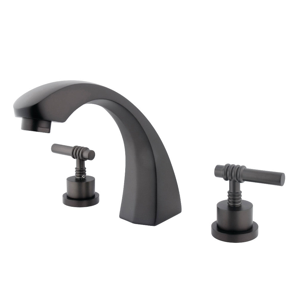 Kingston Brass KS4365ML Roman Tub Faucet, Oil Rubbed Bronze - BNGBath