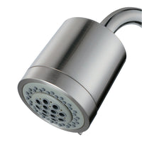 Thumbnail for Kingston Brass KX8618 Vilbosch 2-Function Shower Head, Brushed Nickel - BNGBath