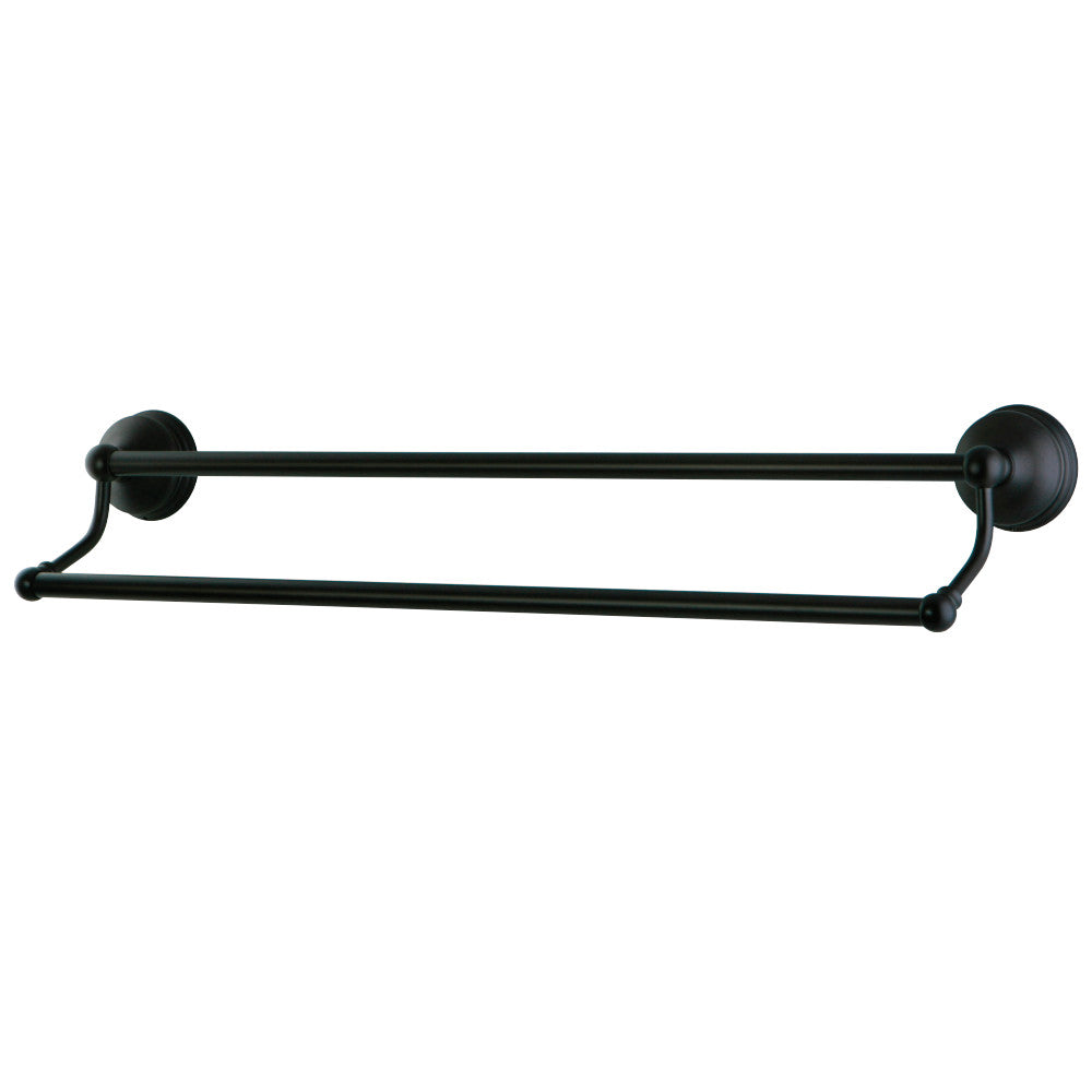 Kingston Brass BA1163ORB Vintage 24" Dual Towel Bar, Oil Rubbed Bronze - BNGBath