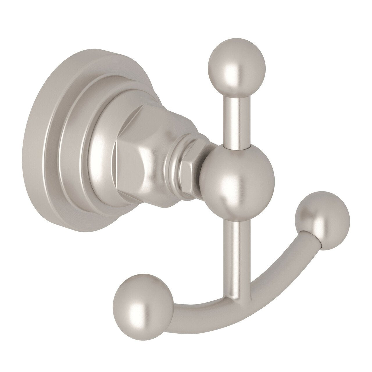 ROHL San Giovanni Wall Mount Double Robe Hook - BNGBath